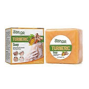 Eelhoe Turmeric Spot Cleansing Soap er en forfriskende og hudutglattende såpe som lysner mørke flekker og aknemerker og glatter ut huden.