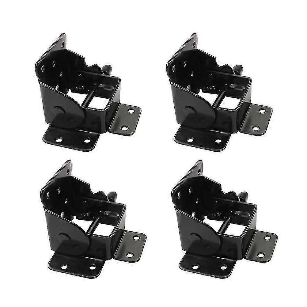 4 Pcs Folding Table Hinge Furniture Leg Hinge Self-locking Hinge Collapsible Support Hinge A