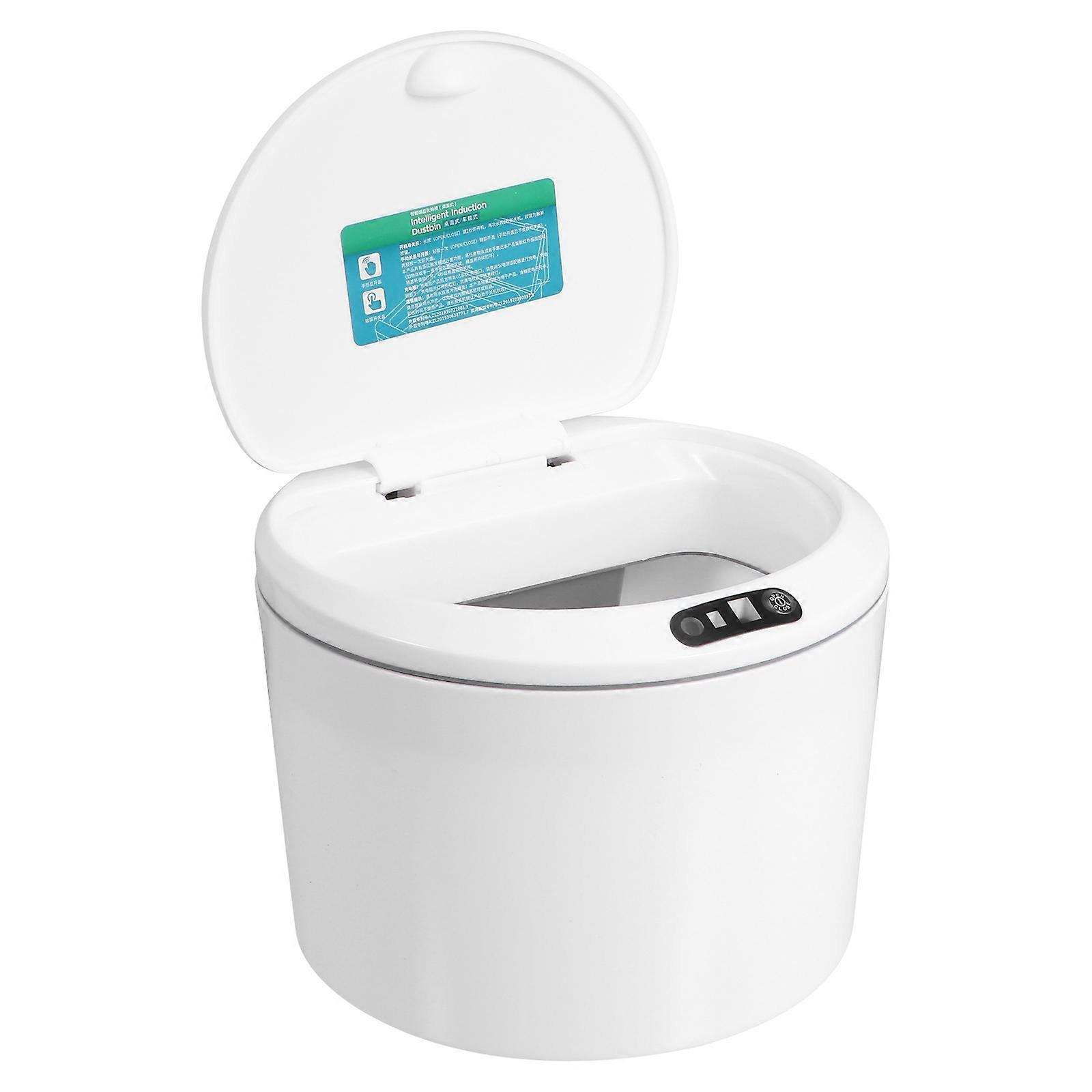 Car Container Plastic Garbage Bin with 3Pcs Intelligent Sensor Trash Can
