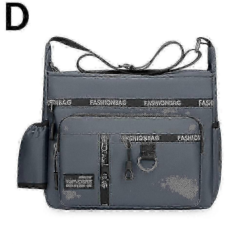Lightweight Large Nylon Shoulder Bag Men