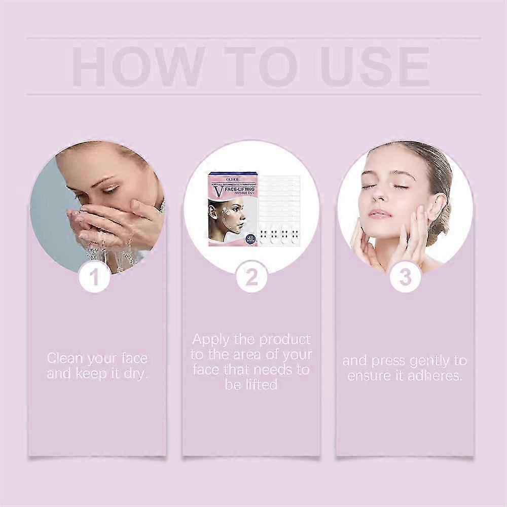 Invisible V-Face Lifting Tape
