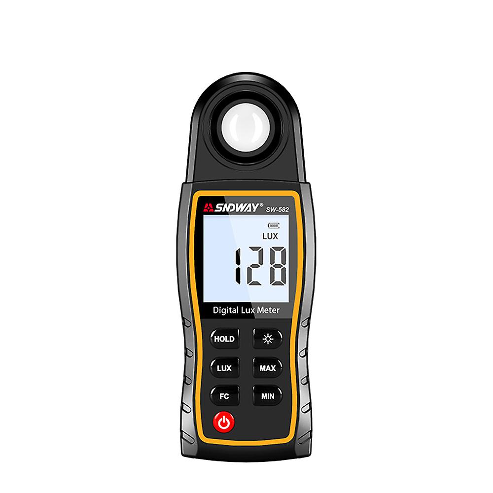 Luxmeter Luxometer Auto Range Photometer Luminometer Lightmeter Digital Belichtungsmesser 0-199900 Lux mit Max Min Data Hold Mode