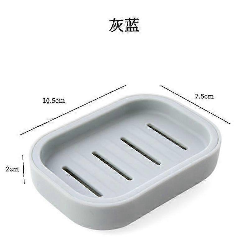 2 Piece Soap Dish with Drain Design