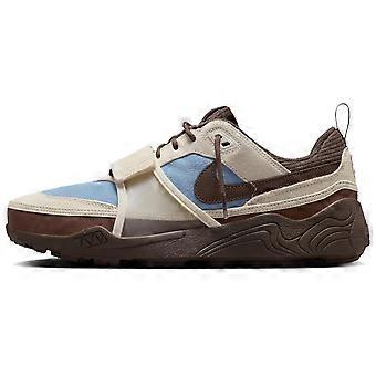 Nike x Travis Scott ZOOM Field JAXX Chaussures basses respirantes décontractées unisexes beige et bleu HQ3072-400