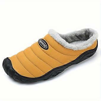 Lazy Shoes, Fashionable And Versatile, Couple Style, Plus Velvet, Non-Slip, One-Step, Home And Outdoor Slippers