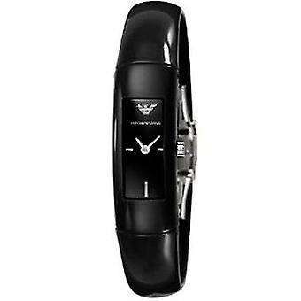 Armani Ladies Quartz Analog Women's Watch with AR0748 Rubber Bracelet