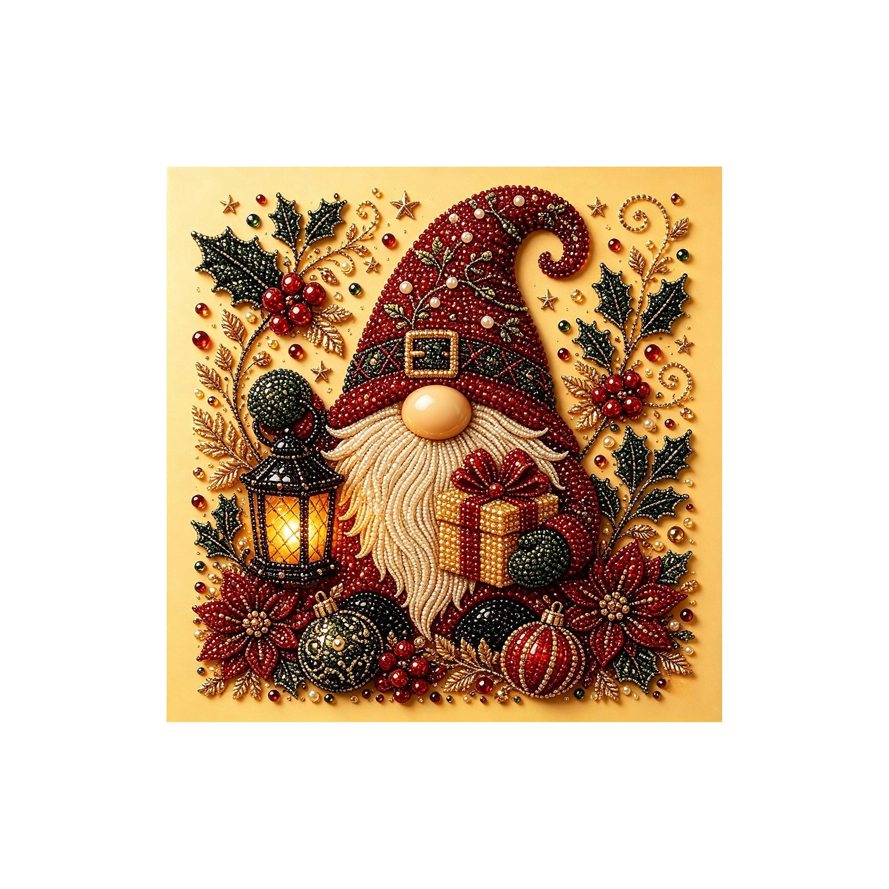Wooden Frame Pearl Painting Kit