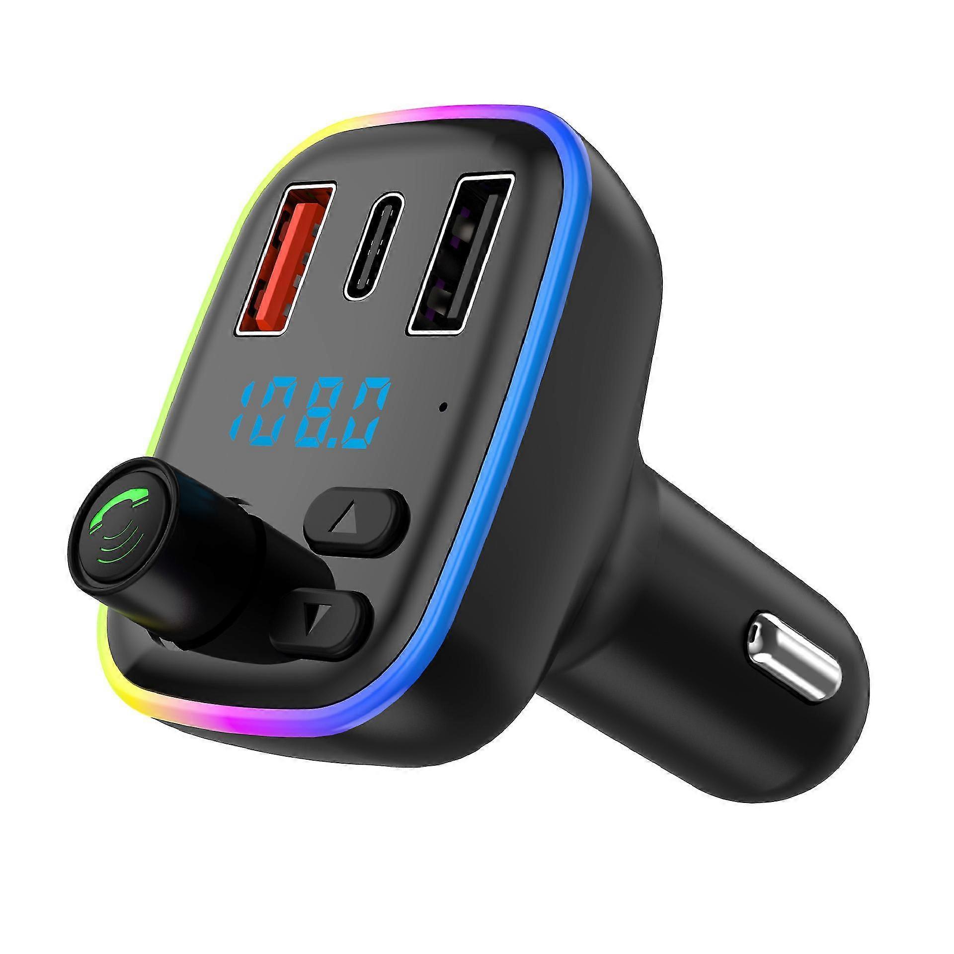 FM Transmitter Bluetooth 5.0 Dual USB PD