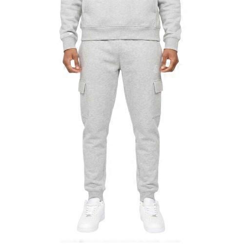SikSilk Mens Logo Cargo Jogging Bottoms