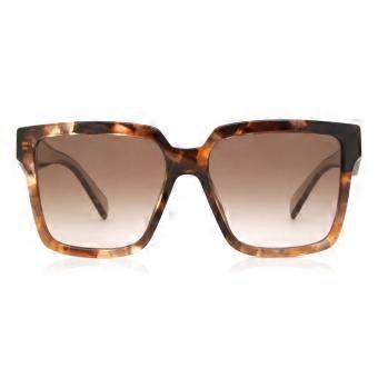 Prada PR 24ZS 07R0A6 Full Rim Caramel Tortoise Women Square Sunglasses UV2 Original