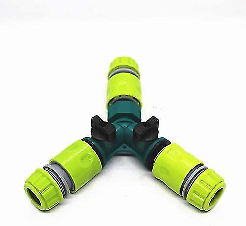 Set Of 2 Y Connectors For 16 Mm Garden Hose