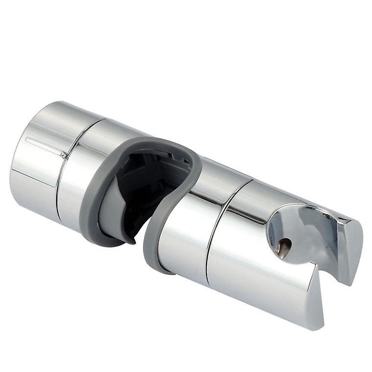 Replaceable Handheld Shower Holder, Shower Head Holder, Adjustable Diameter, Chrome ABS