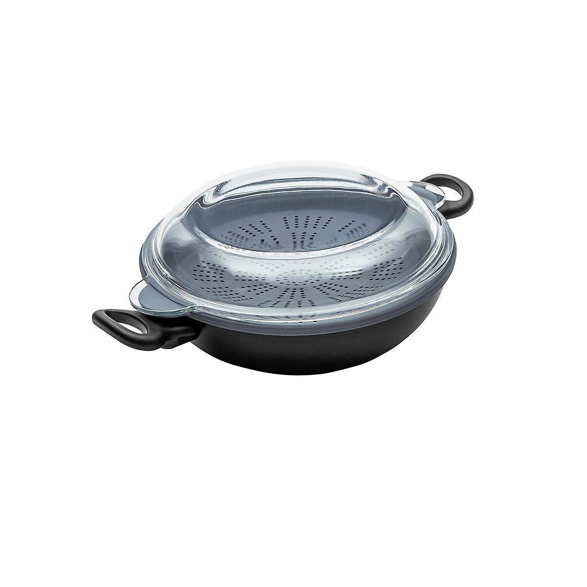 Prestige Wok Pan with Silicone Insert 4 in 1 Non Stick Cookware Set - 26 cm