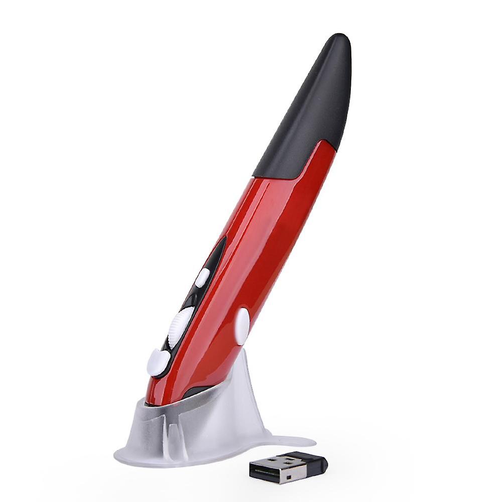 2.4GHz Wireless Optical Pen Mouse Adjustable 500/1000DPI Optical Presenter Flip Pen for PC Android