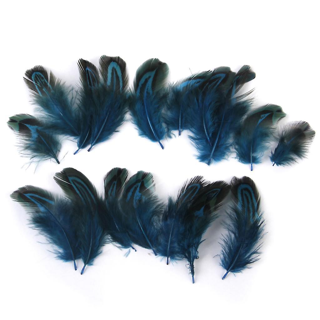 Pheasant Feathers for Craft Mask Hat 3-6cm 50pcs