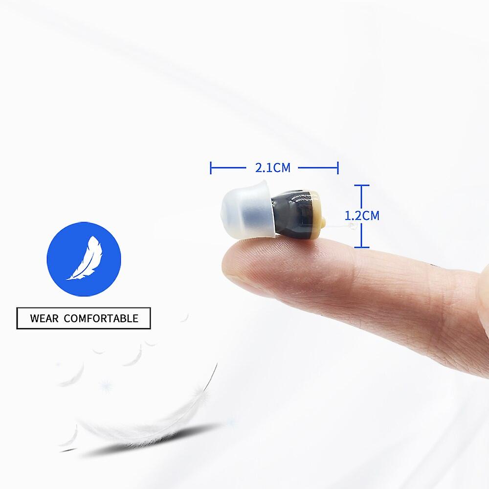 Prothèse Auditive Numérique Intra-auriculaire Invisible - Amplificateur De Son Miniature - Neuf