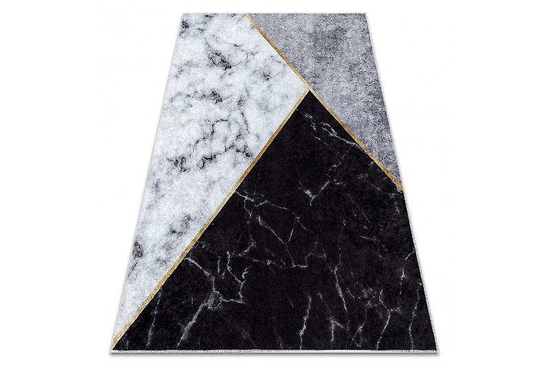 MIRO 51330.804 washing carpet Marble, geometric anti-slip - grey