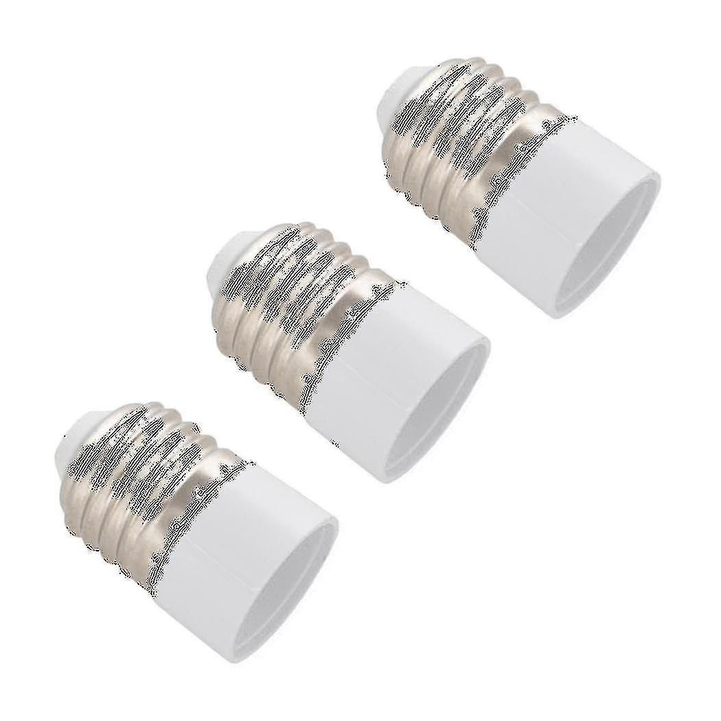 3x E27 To E14 Base Led Light Lamp Bulb Adapter Converter