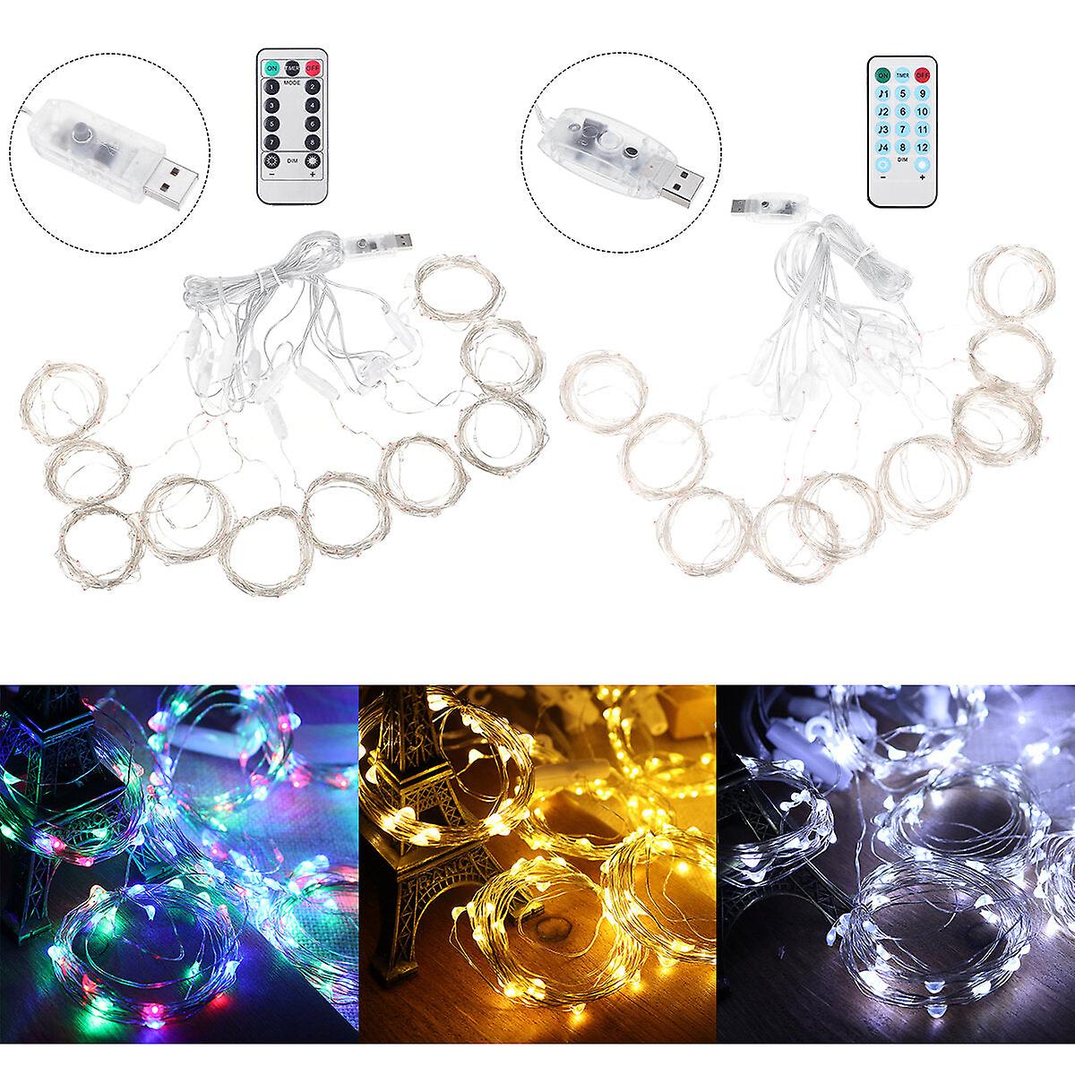 300 Led Usb Christmas String Lights - Fairy, Wedding, Party Decor With Music Control