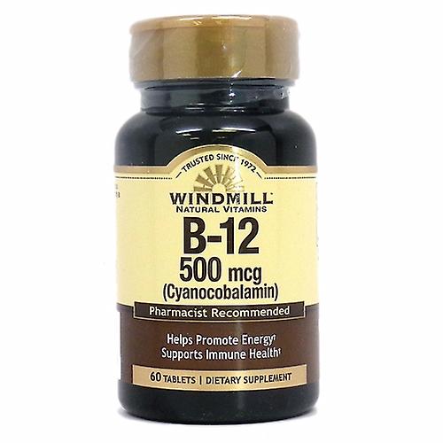 Windmühle Vitamin B-12.500mcg, 60 Tabletten (2er Pack)