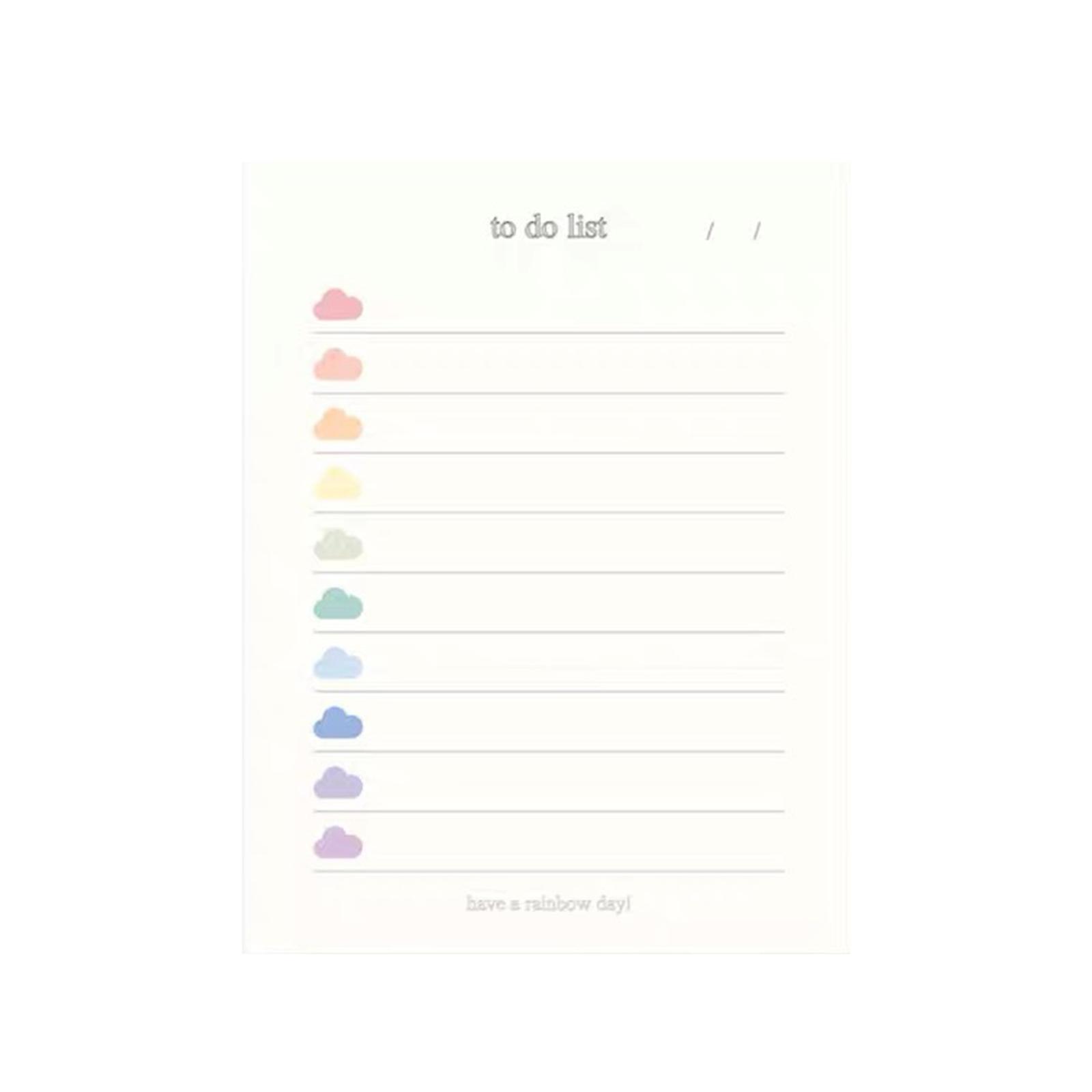 Mini Monthly Planner Daily To-do-list Pad Weekly Schedule Notes Papers Memo Pad