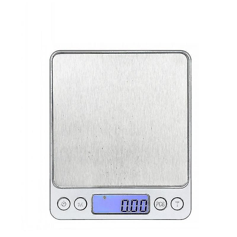 3000g / 0.1g Precision Scale, High Precision Smart Kitchen Electronic Scale, Backlit Lcd Display, Tare And Pcs Functio