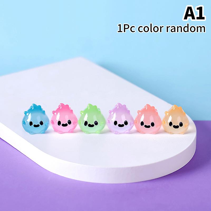 1pc Luminous Halloween Micro Ornaments Fluorescence Decoration Micro Landscape