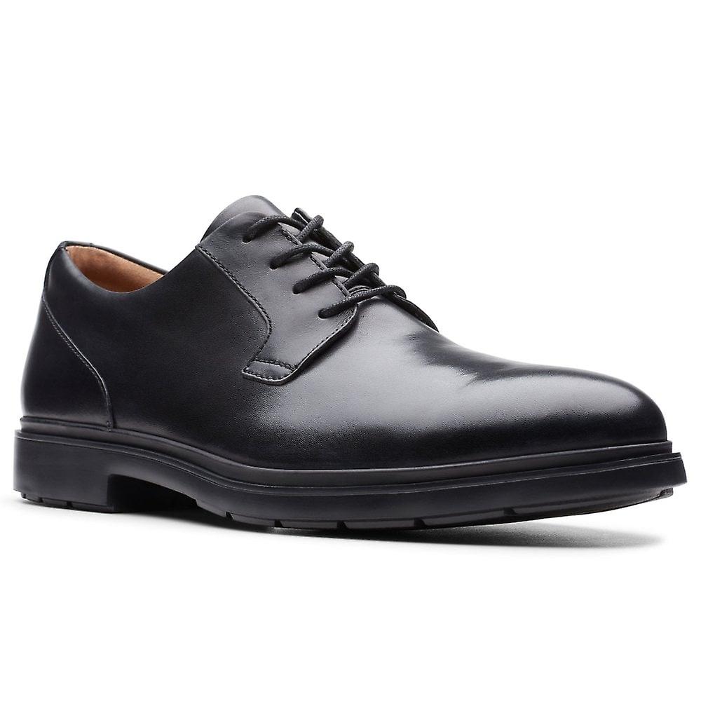 Clarks Un Tailor Tie Wide 男士系带鞋