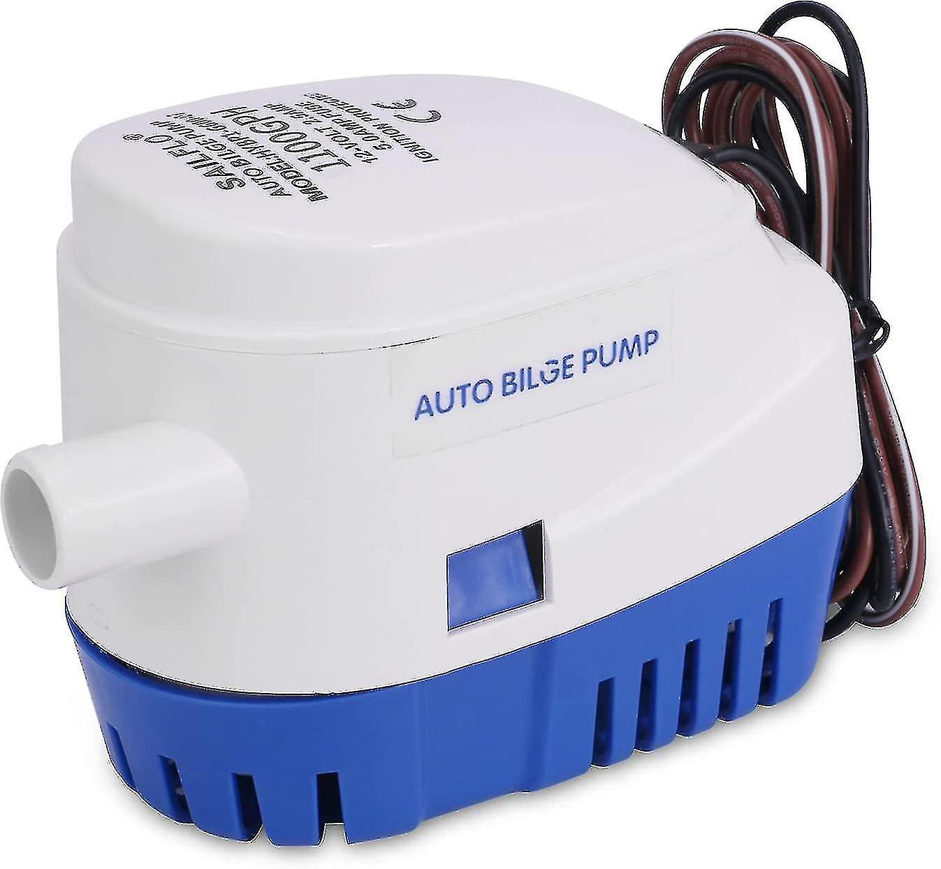 600gph Marine All-in-one Automatic Submersible Bilge Pump