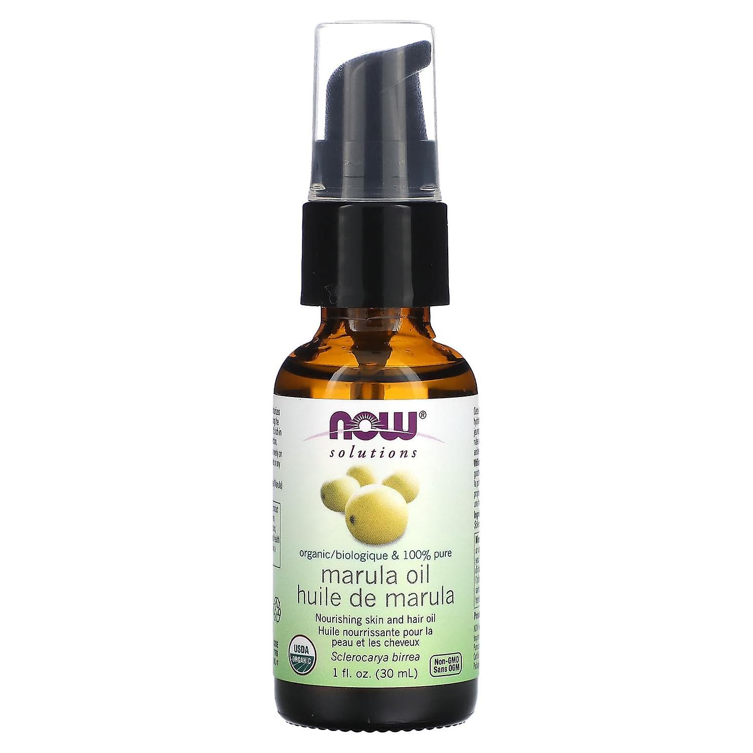NOW Foods, Solutions, Marula Oil, 1 fl oz (30 ml)