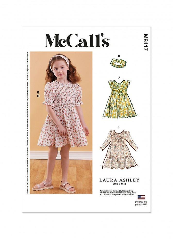 McCalls Paper Sewing Pattern 8417