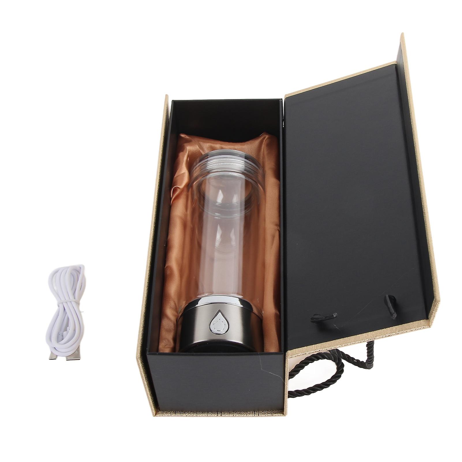 380ml Hydrogen Water Bottle Generator SPE Technology USB Rechargeable Portable Hydrogen Rich Water Cup