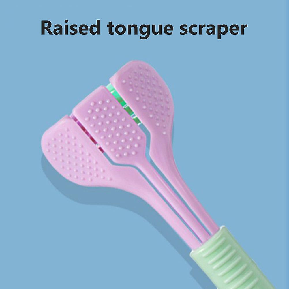 Pack of 2 3 4 Three Sided Toothbrushes Soft Bristle Toothbrush for Adults V Shaped Toothbrush Non Slip Cleaning Toothbrush