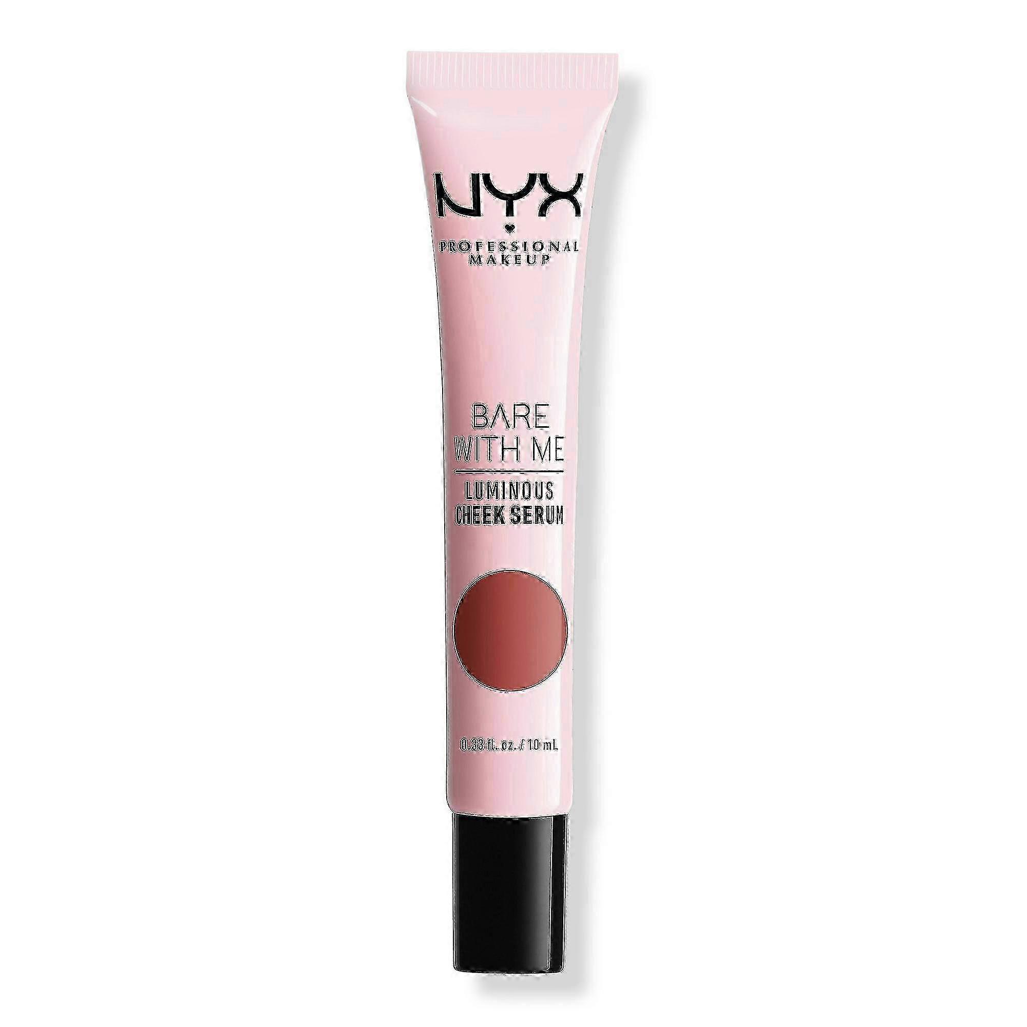 Nyx Professional Makeup Bare With Me Luminous Cheek Serum,赭色青铜色,0.33 盎司