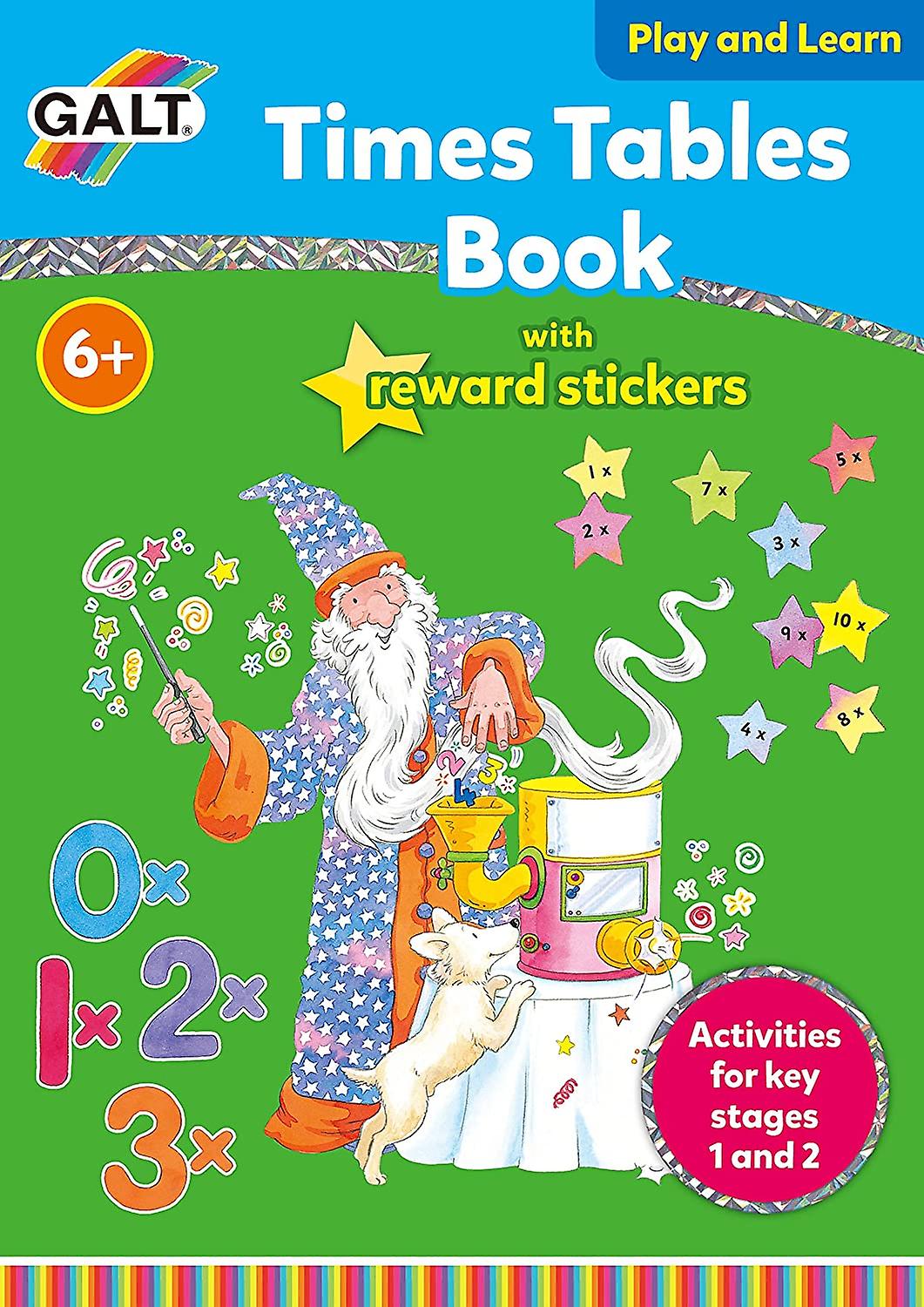 Galt Times Table Book with Stickers