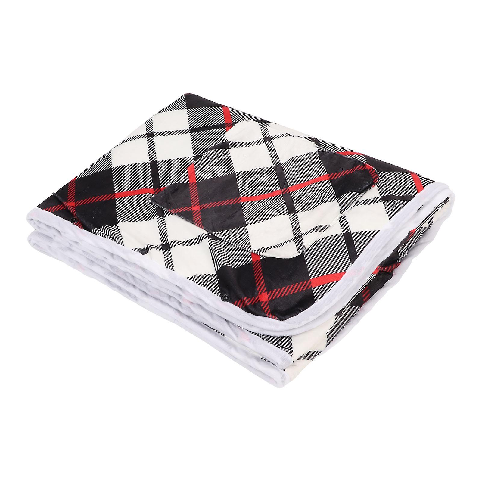 Heated Shawl USB Wrap Blanket 140x80cm Plaid 3-Level Control