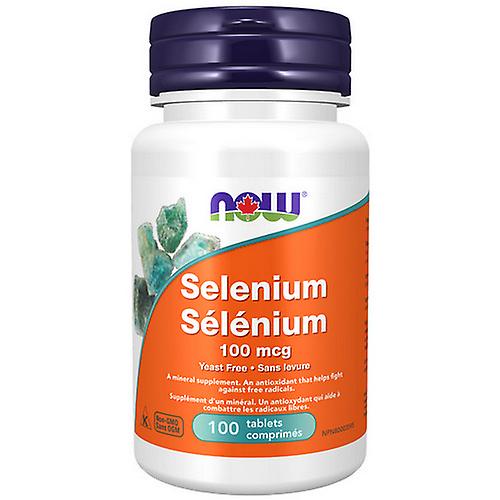 Selenium,100 Mcg,100 Tablets by Now (Pack of 2)