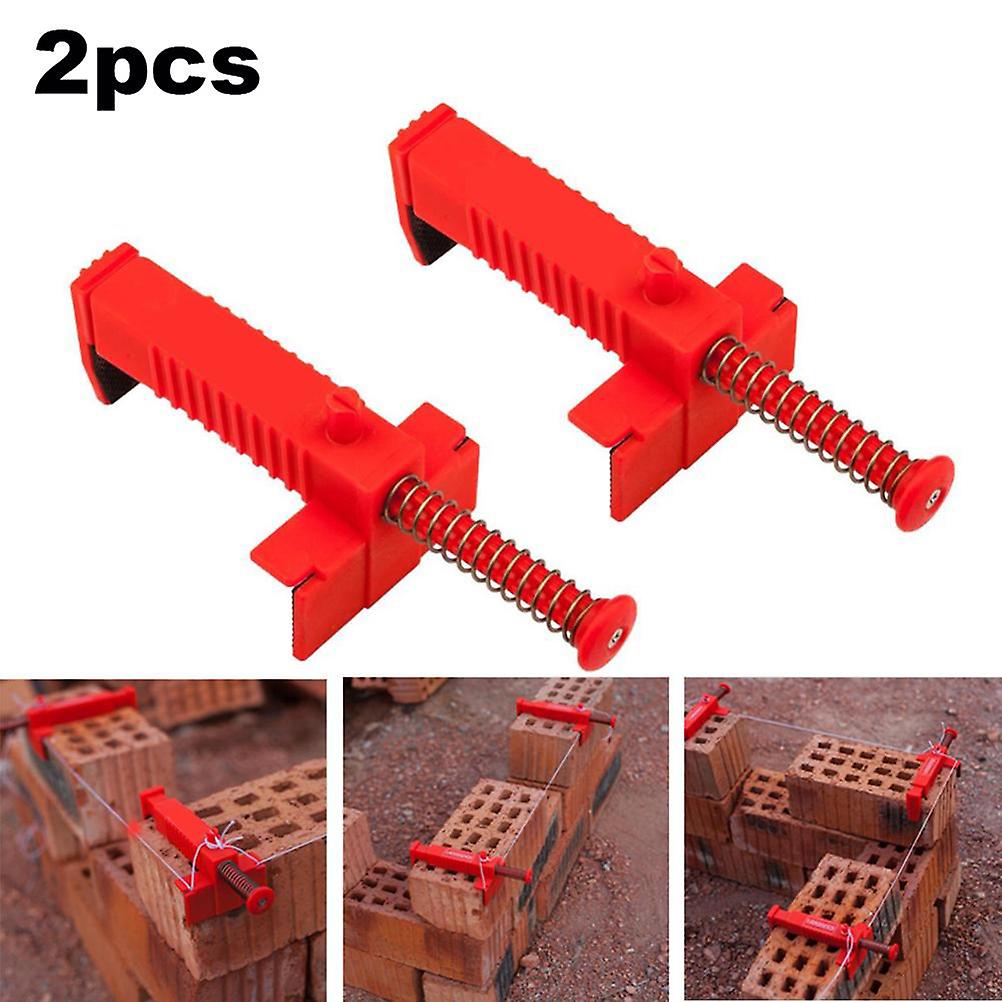 1 Pair Engineering Plastic Bricklaying Line Drawing Tool Brick Leveling Measuring Tool for Bricklayer