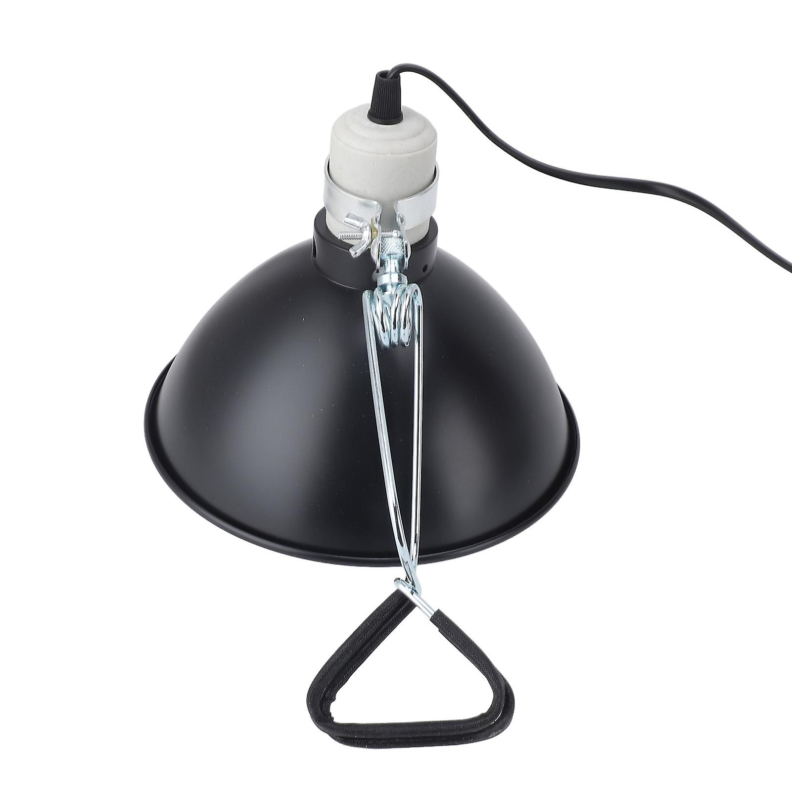 Reptile Heating Lamp Shade for UVA UVB Bulb 300W Dome Light Fixture Cover for Lizards Turtles Snakes EU Plug 220V
