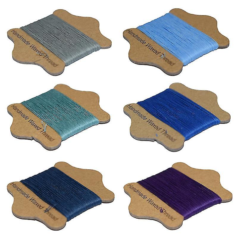 6pcs Waxed Thread