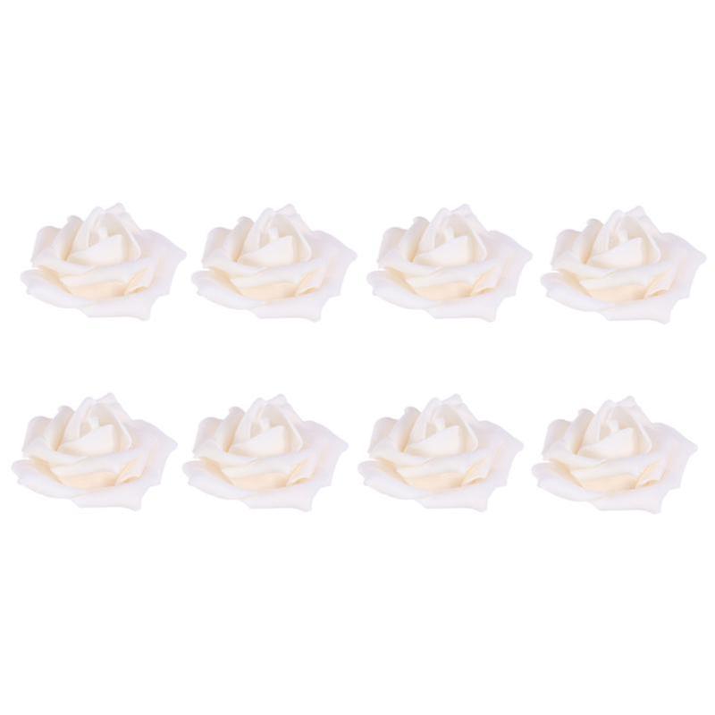 100pcs Artificial Rose Head