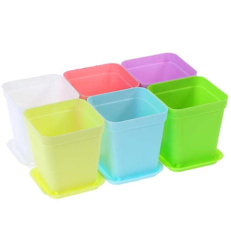 24pcs Plastic Plant Pots