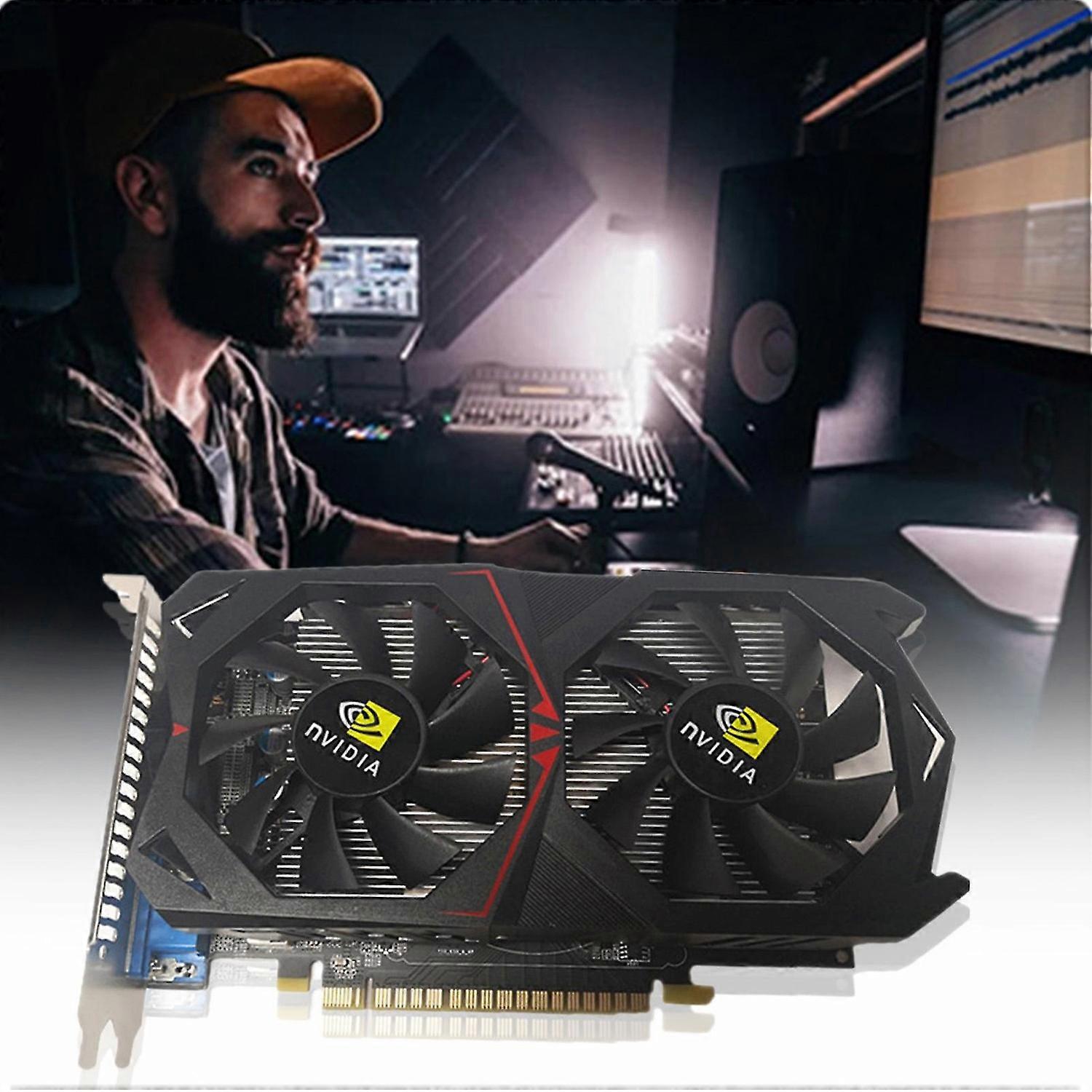 GTX1050TI Graphics Card Independent Low Operating Temperature DDR5 4GB Gaming Video Card for Desktop