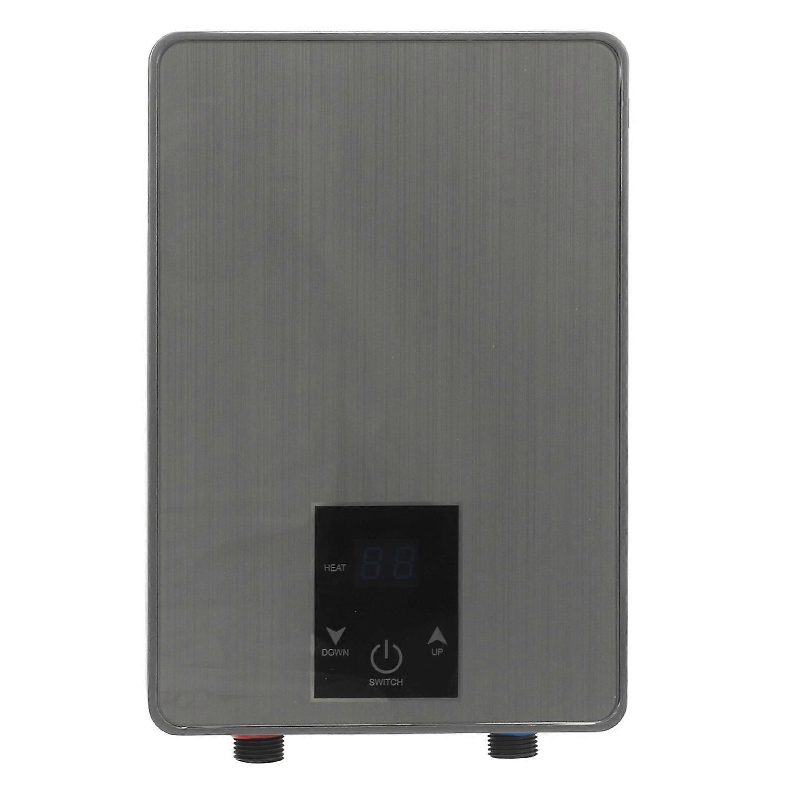 5.5kw מחמם מים חמים חשמלי התאמה ידנית ipx4 מחמם מים חמים מיידי עמיד למים לחדר אמבטיה במטבח