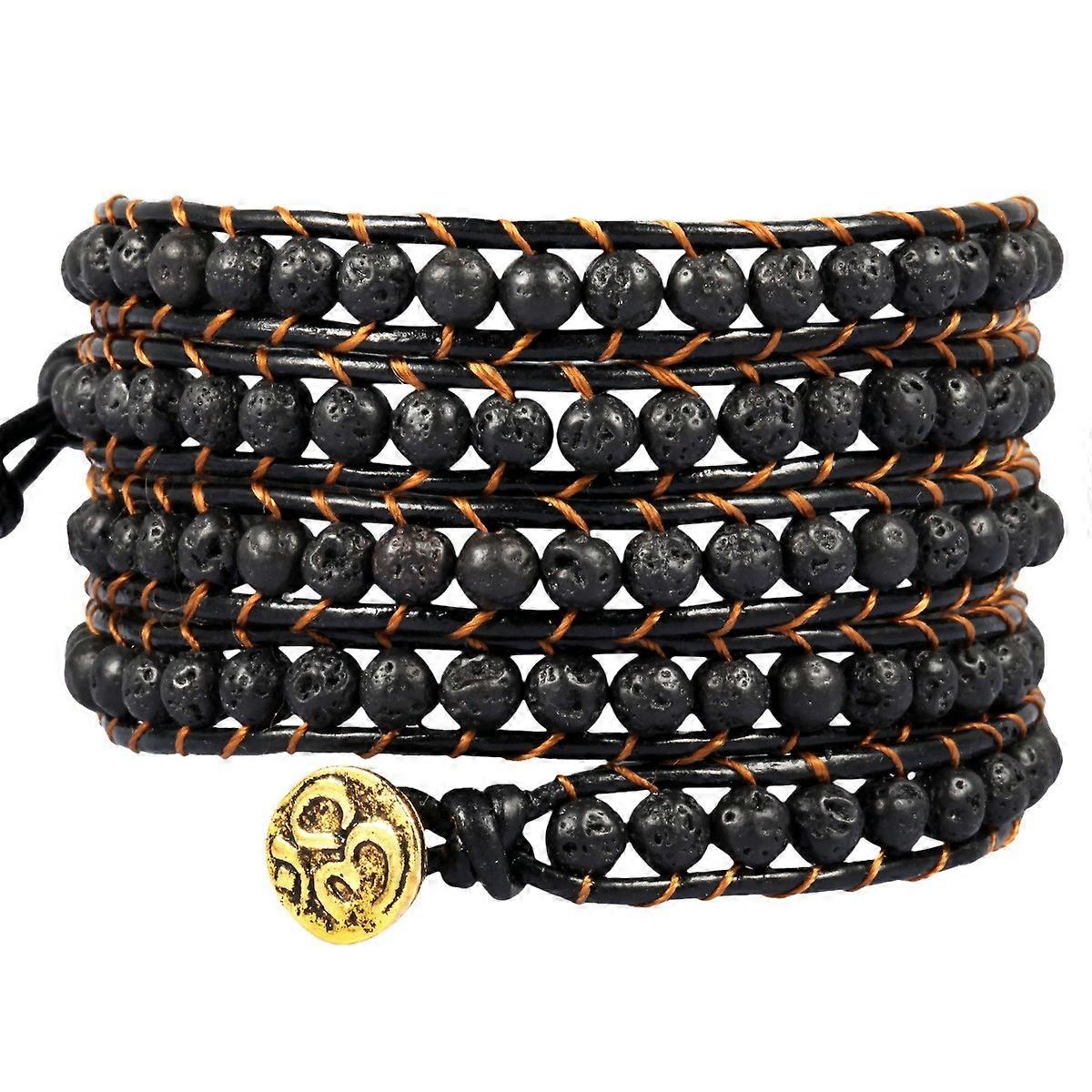 Bracelet-Volcanic Rock-Earthly Vibes-Unique Elegance