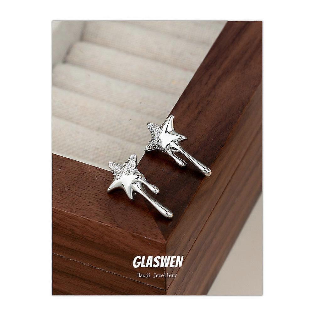 Lava star Earrings