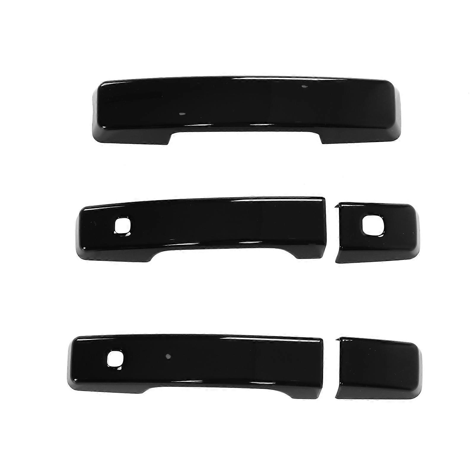 5pcs Outside Door Handle Cover ABS Replacement for Land Rover Defender 90 20202021Piano Black E2U711