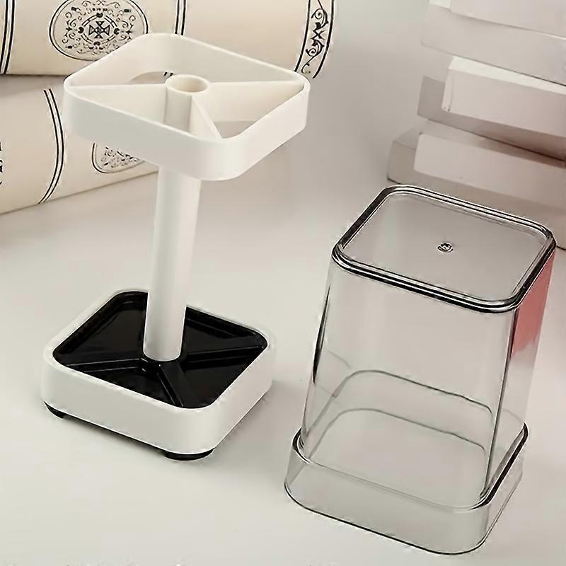 Modern Toothbrush Holder Set with Gargle Cup - Wall-Mounted Couple Storage Organizer, Space-Saving Design, Ideal for Bathroom Organization & Decor