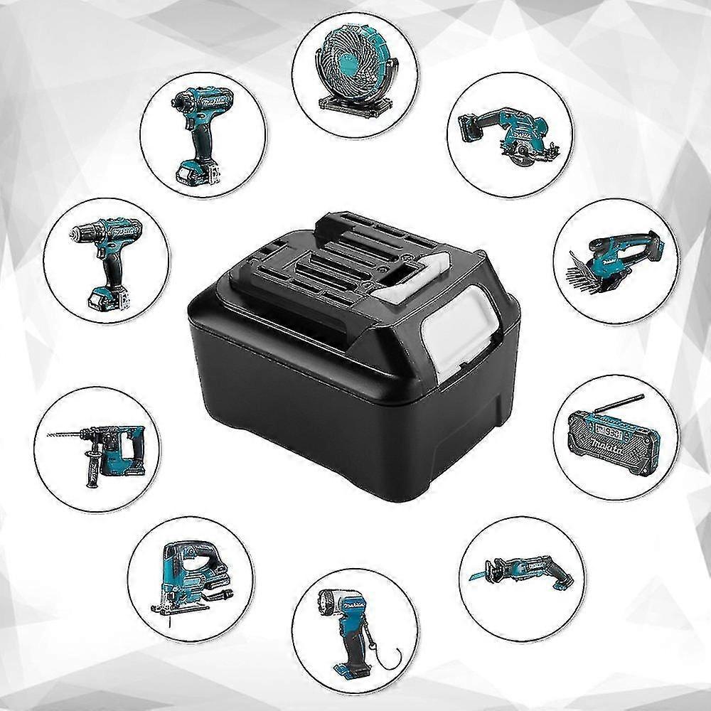 Batterie De Rechange LabTEC BL1041 Pour Outils Makita 12V - 6.0Ah / 6000mAh - Compatible BL1015, BL1021B, BL1041B, Etc. - 4