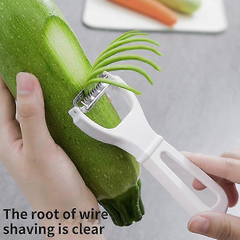 Multi-Functional Peeler Slicer Fruit Vegetable Shredder Portable Sharp Labor-Saving Kitchen Accessories Tool